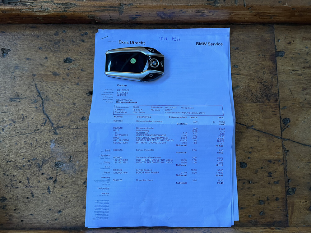 BMW 750Li High Executive Twin Power Turbo 449PS 2016 7er, PL-586-X