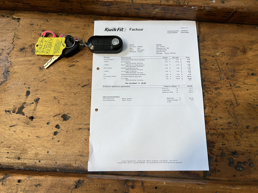 Fiat 500 Abarth 1.4-16V 135hp 2012, XP-268-V