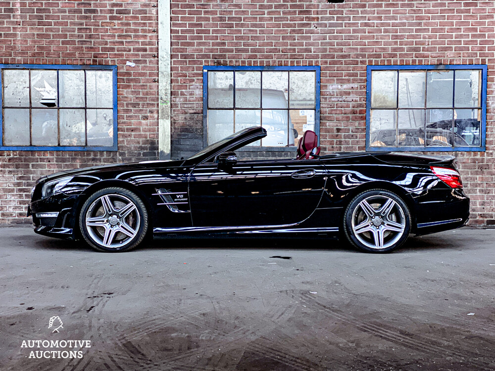 Mercedes-Benz SL63 AMG 5.5 V8 537pk 2012 AIRSCARF SL-klasse