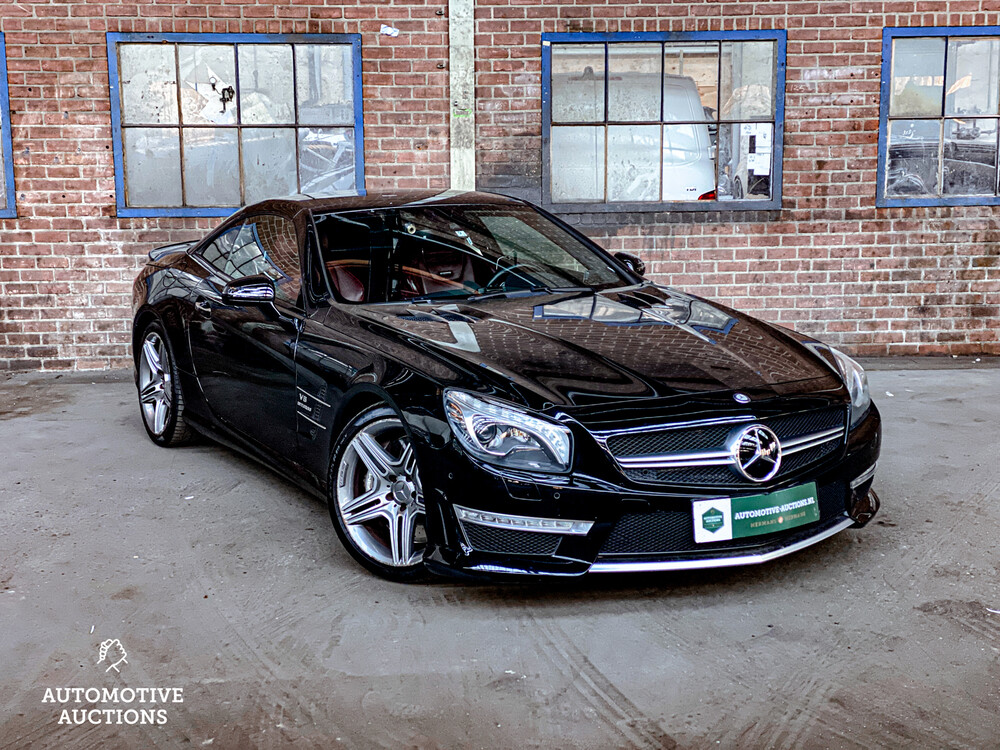 Mercedes-Benz SL63 AMG 5.5 V8 537pk 2012 AIRSCARF SL-klasse