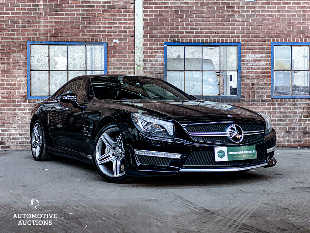 Mercedes-Benz SL63 AMG 5.5 V8 537pk 2012 AIRSCARF SL-klasse