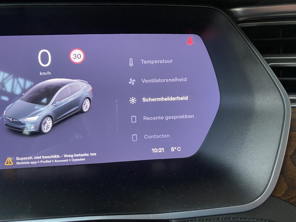 Tesla Model X 90D Base 420hp 2017 7-Personen