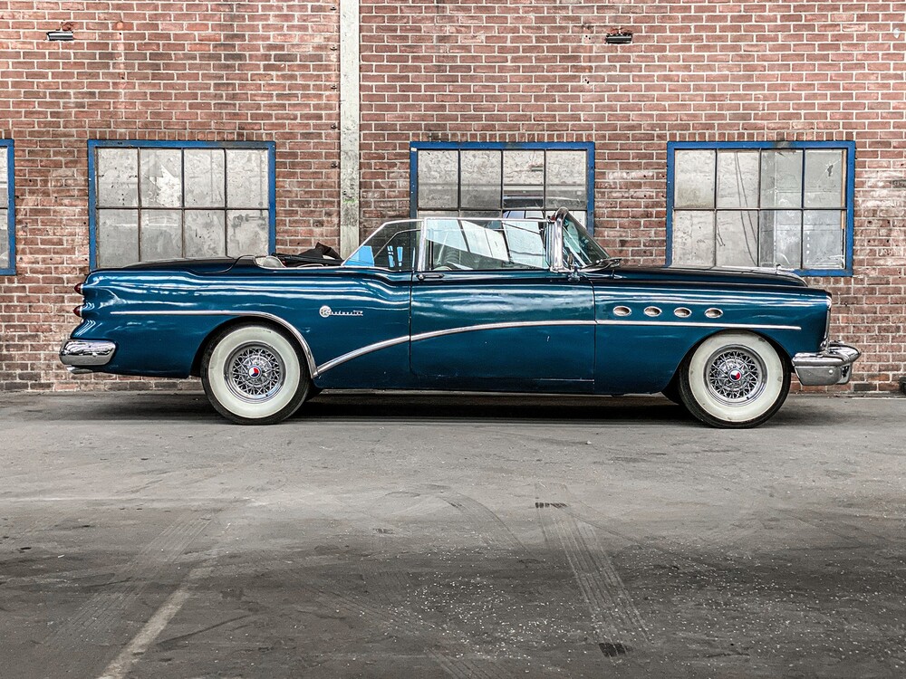 Buick Roadmaster Convertible 76 C V8 Cabriolet 1954