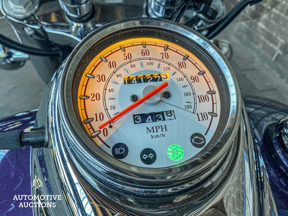 Yamaha Chopper XVS 650 Dragstar 41hp 2007, MZ-NN-74