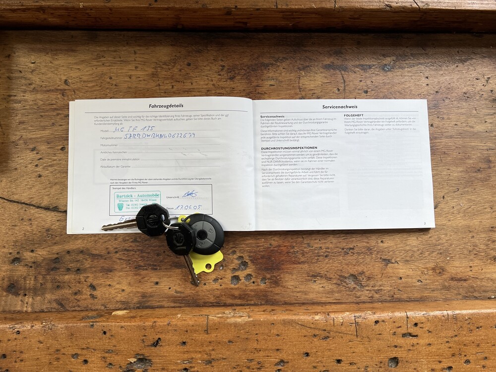 MG TF Roadster 135 136hp 2004, S-457-HF