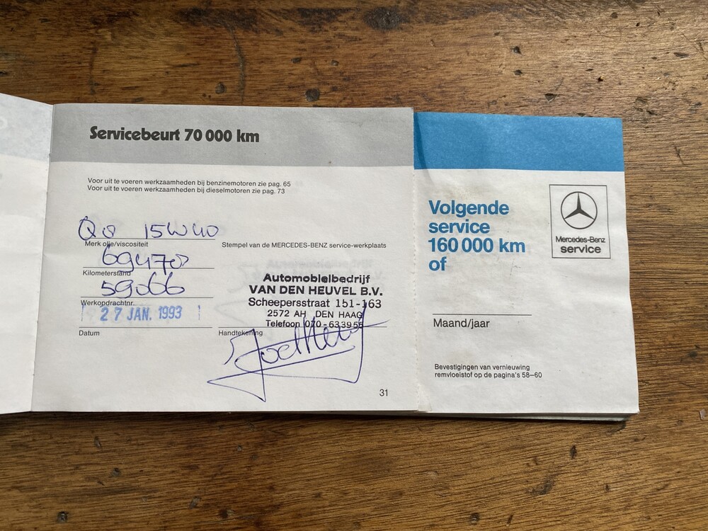 Mercedes-Benz 300CE W124 1989 -Orig. NL-, TV-39-JG