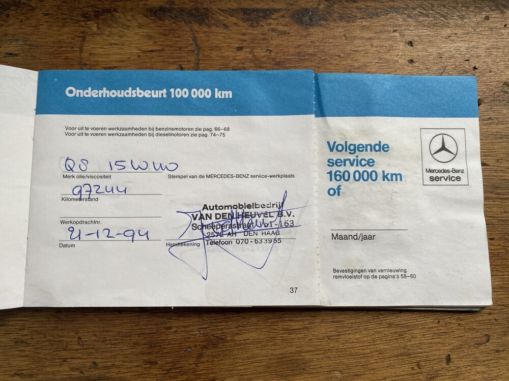 Mercedes-Benz 300CE W124 1989 -Orig. NL-, TV-39-JG