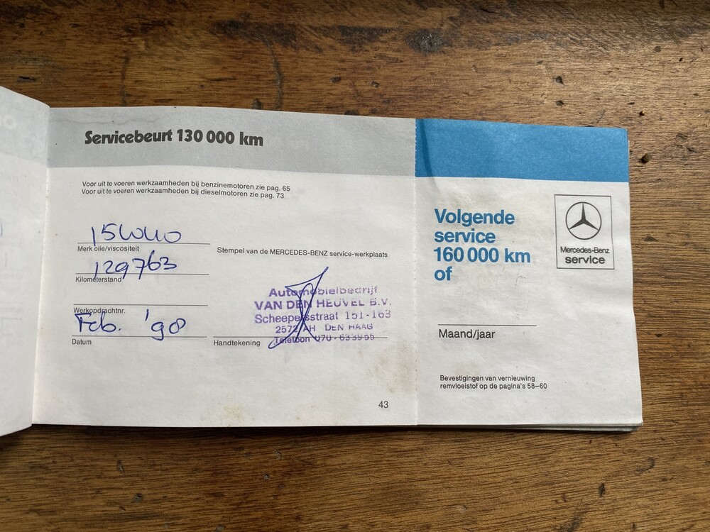 Mercedes-Benz 300CE W124 1989 -Orig. NL-, TV-39-JG