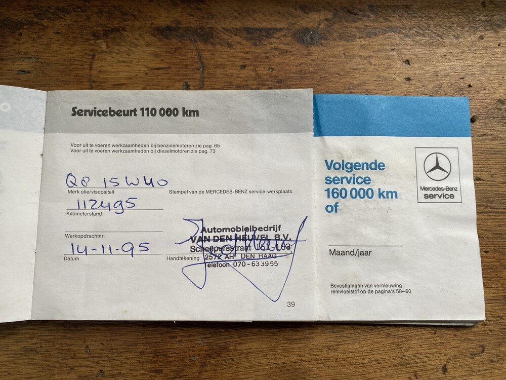 Mercedes-Benz 300CE W124 1989 -Orig. NL-, TV-39-JG