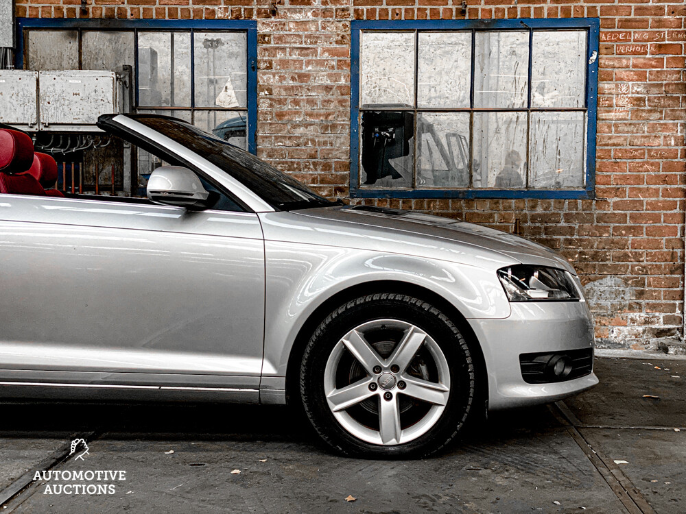 Audi A3 1.8 TFSI Ambition Pro Line 160hp 2008 Cabriolet -Orig. EN-, 50-HBZ-4