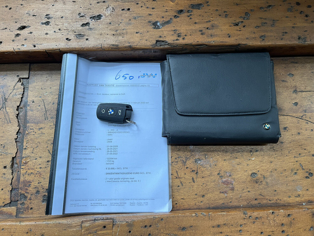 BMW 650i LCI E63 -FACELIFT- 6 Series 367hp 2009, L-053-JL