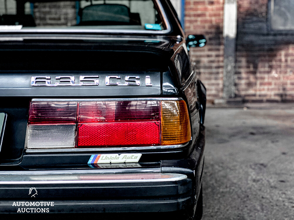 BMW 635CSI Coupe 211hp 1989 6-Series