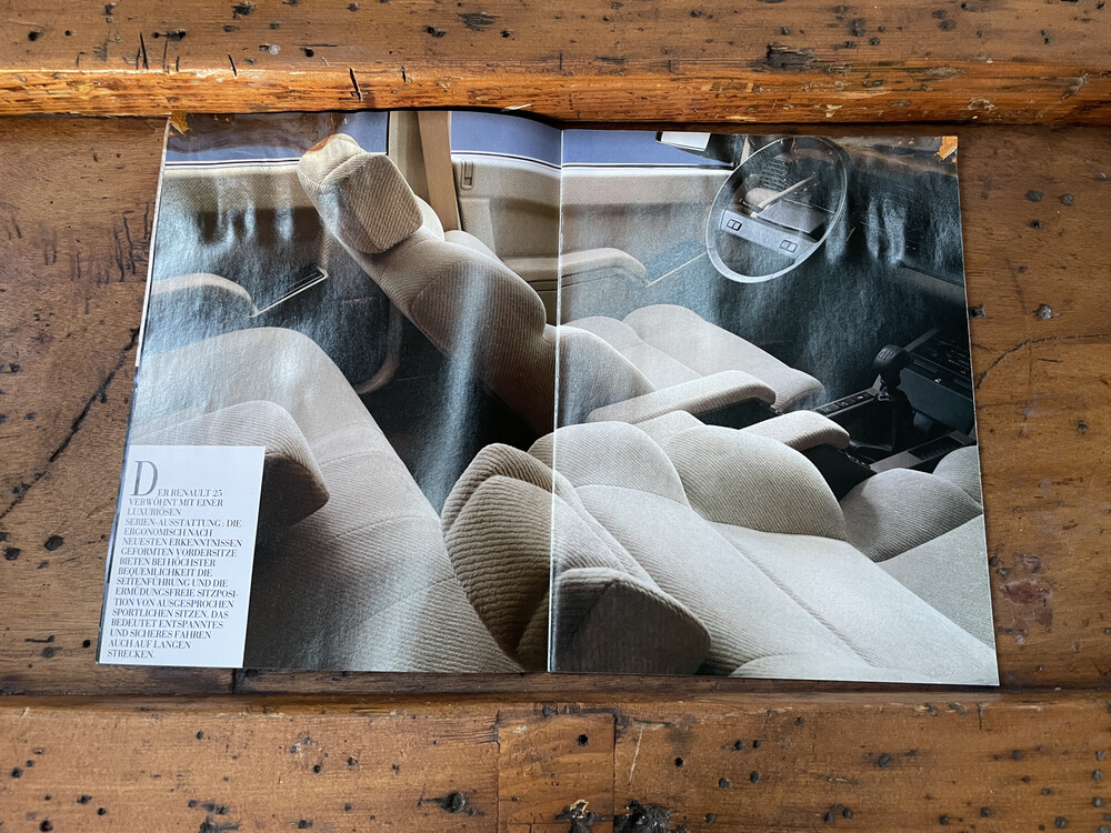 Renault 25 V6 Injection 152hp 1985