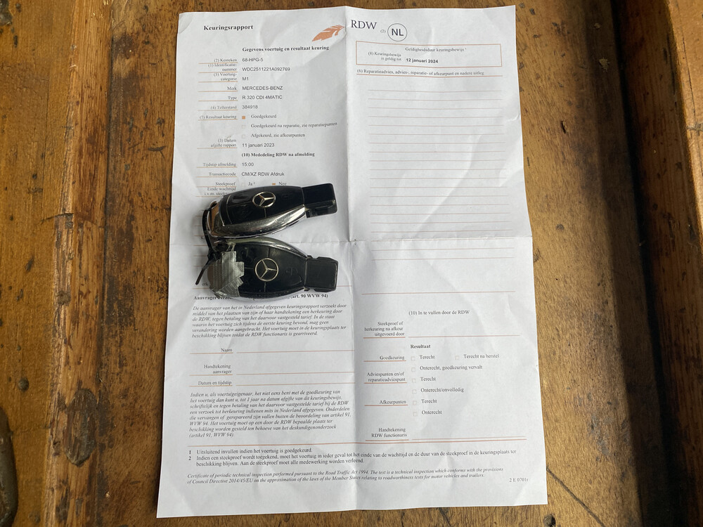 Mercedes-Benz R320 CDI Long 4Matic R-Class 225hp 2008 7-Person, 68-HPG-5