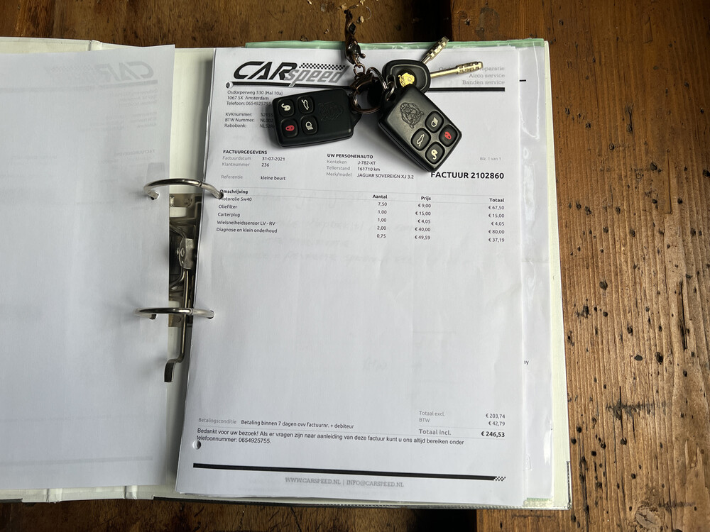 Jaguar Sovereign XJ8 3.2 V8, J-782-XT