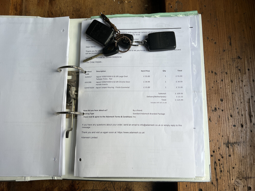 Jaguar Sovereign XJ8 3.2 V8, J-782-XT