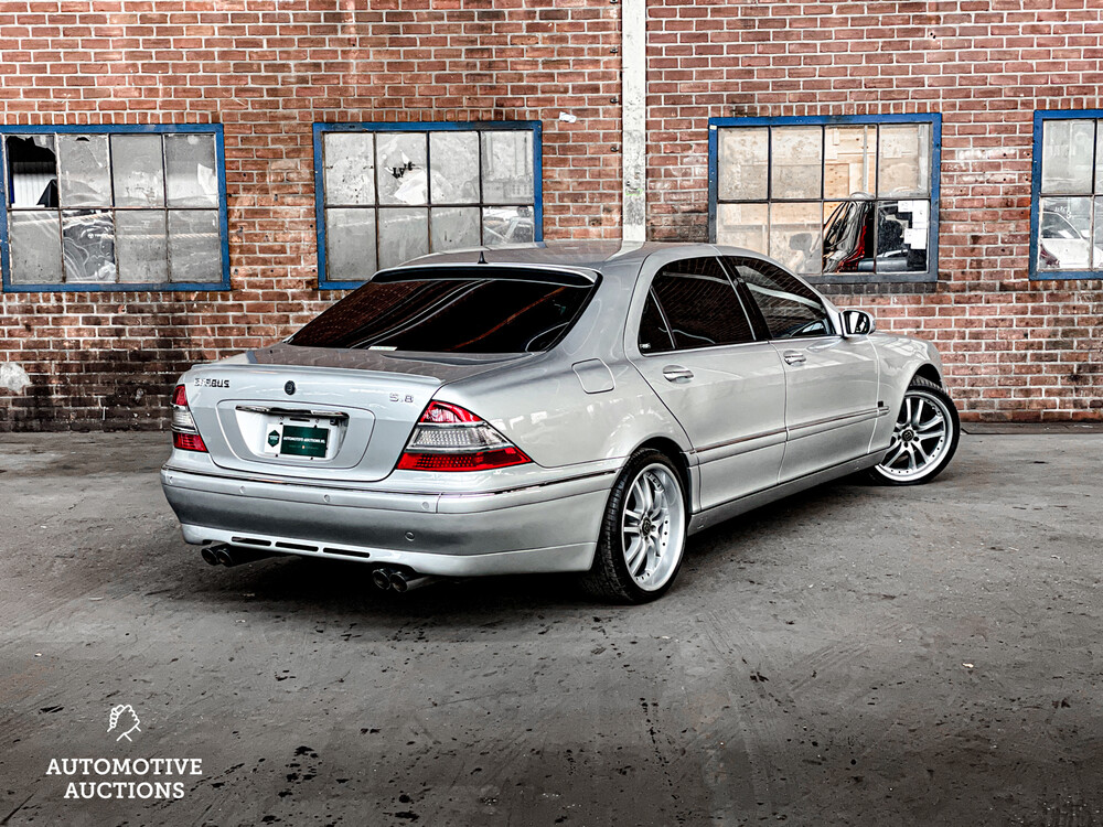 Mercedes-Benz S500 BRABUS 5.8 V8 400hp 579Nm W220 1999 -Youngtimer- S-Class