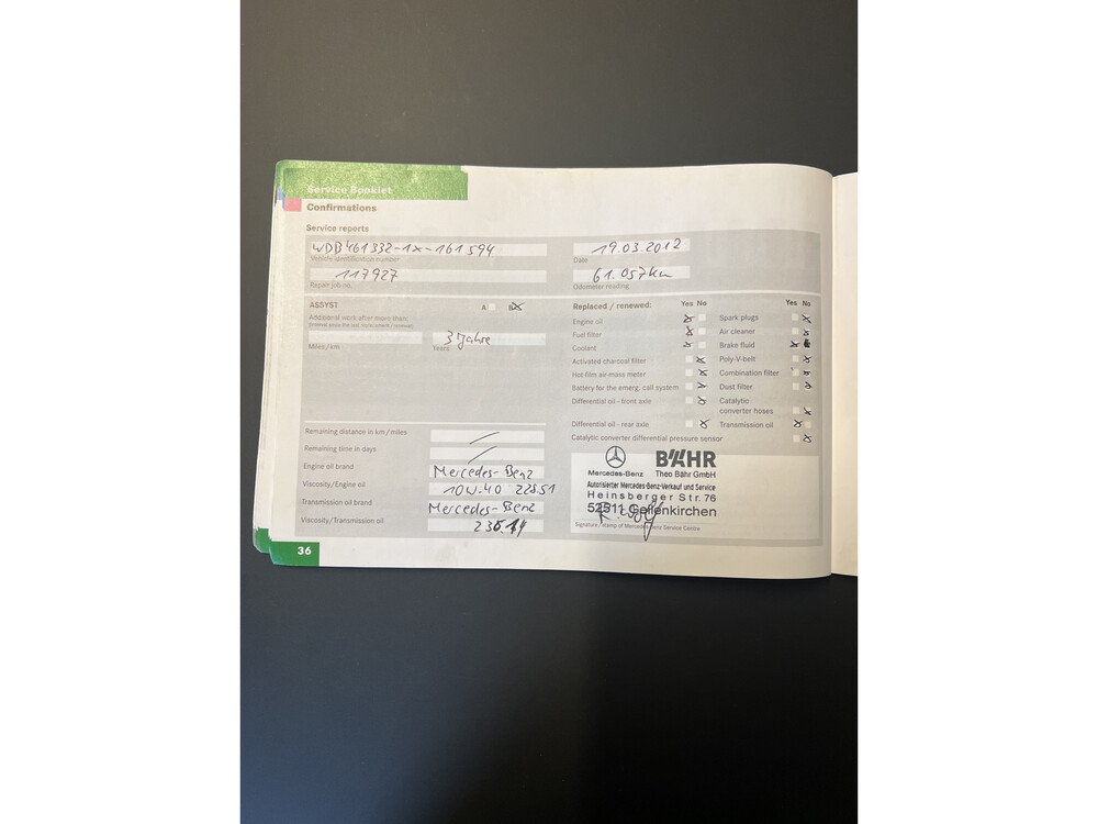 Mercedes-Benz G270 CDI St.Wagon G-class 156hp 2002, R-048-BT