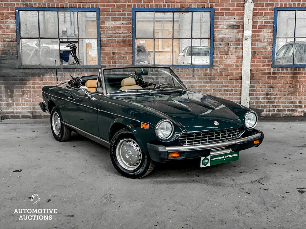 Fiat 124 1800 Sport Spider 84hp 1977, RL-FR-82
