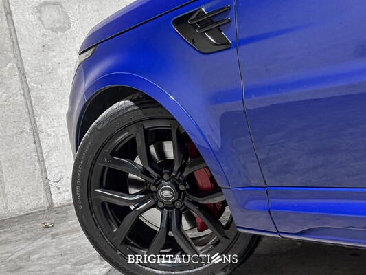 Land Rover Range Rover Sport SVR 5.0 V8 Supercharged FACELIFT 575pk 2018, L-593-LD