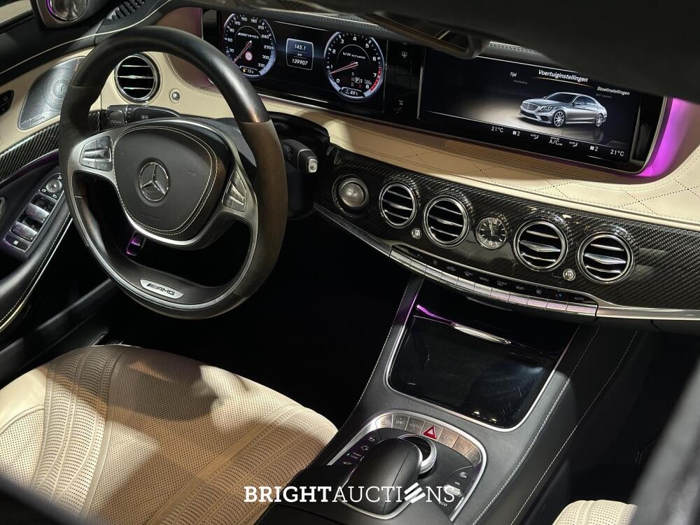 Mercedes-Benz S63 AMG 4Matic Lang 5.5 V8 585pk 2014 S-klasse, JG-345-H