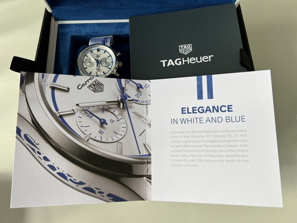 TAG Heuer Carrera H02 Porsche 911 Carrera RS 2.7 Edition