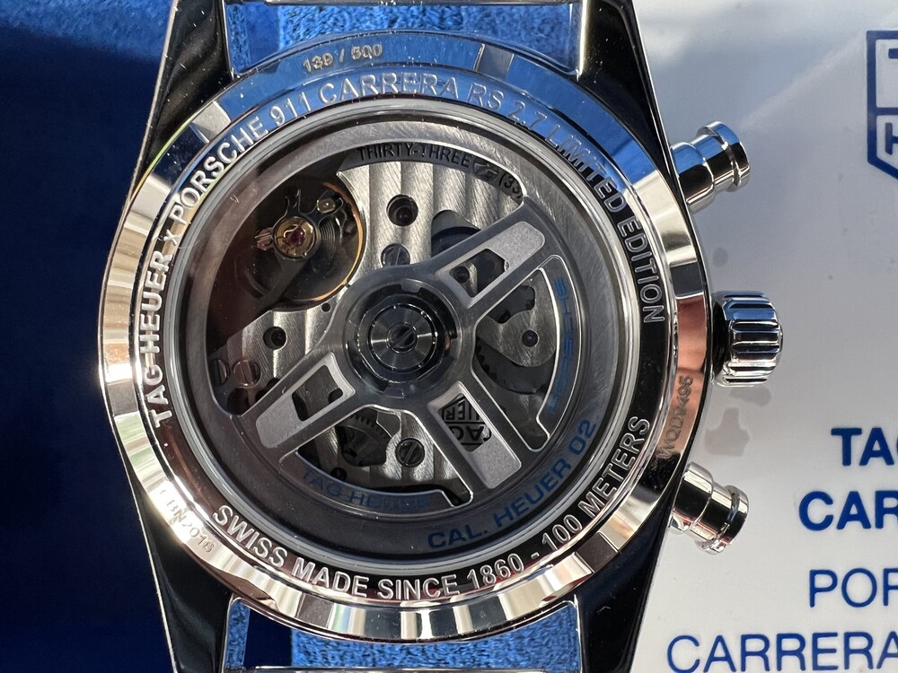 TAG Heuer Carrera H02 Porsche 911 Carrera RS 2.7 Edition