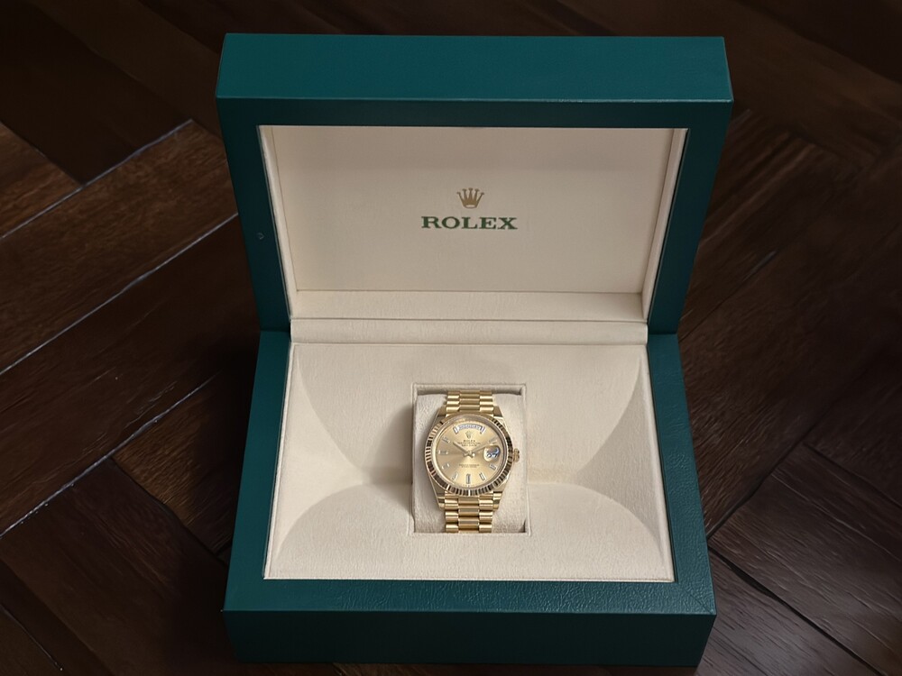 Rolex Day-Date 40 Oyster Perpetual Baguette 2022