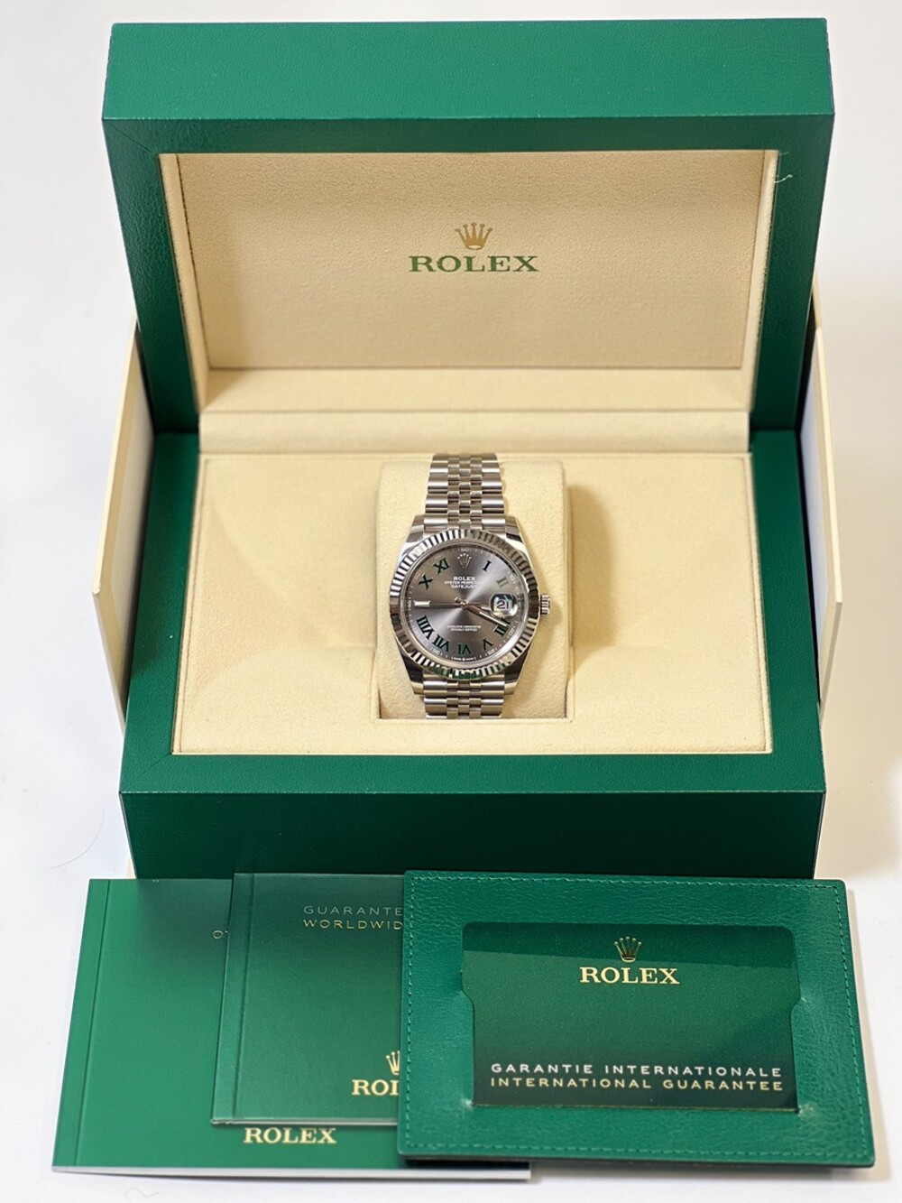 Rolex Datejust 41 126334-022 Wimbledon