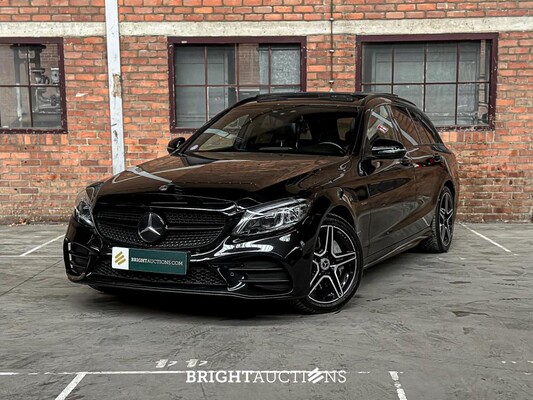 Mercedes-Benz C300 e Business Solution AMG Limited 320pk 2021 (Origineel-NL + 1e Eigenaar) Plug-In Hybrid C-klasse Estate, L-207-SF