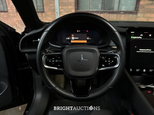 Polestar 2 Long Range Dual Motor Launch Edition 78kWh 408pk 2020 (Origineel-NL+1e eigenaar), J-090-TX