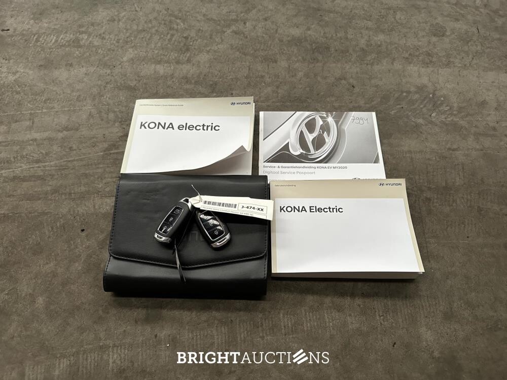 Hyundai Kona EV Comfort 64 kWh 204pk 2020 (Origineel-NL+1e eigenaar), J-474-XX