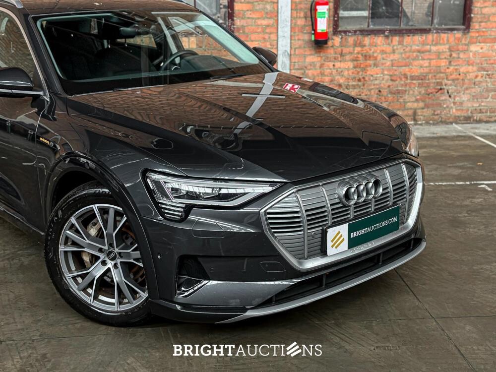 Audi e-tron 55 quattro Business edition 95 kWh 408pk 2020 (Origineel-NL+1e eigenaar), K-611-KJ