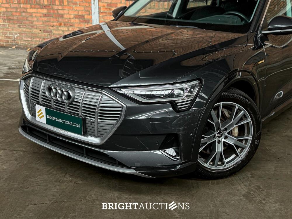 Audi e-tron 55 quattro Business edition 95 kWh 408pk 2020 (Origineel-NL+1e eigenaar), K-611-KJ