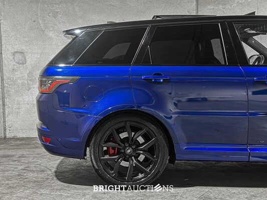 Land Rover Range Rover Sport SVR 5.0 V8 Supercharged FACELIFT 575pk 2018, L-593-LD