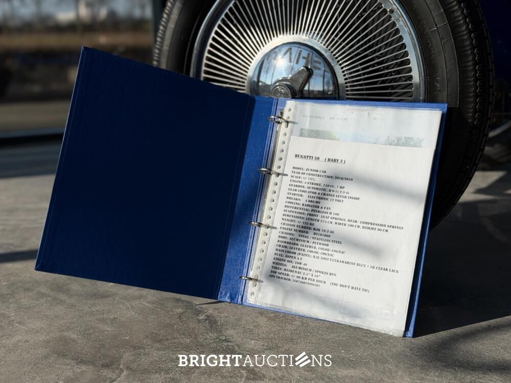 Bugatti 59 110cc 7pk (Junior)