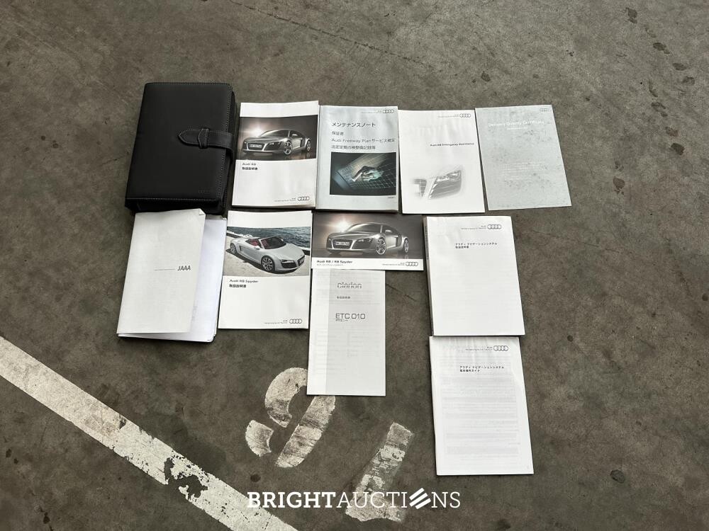 Audi R8 5.2 V10 FSI Quattro SPIDER 525pk 2012 (76.000 km)