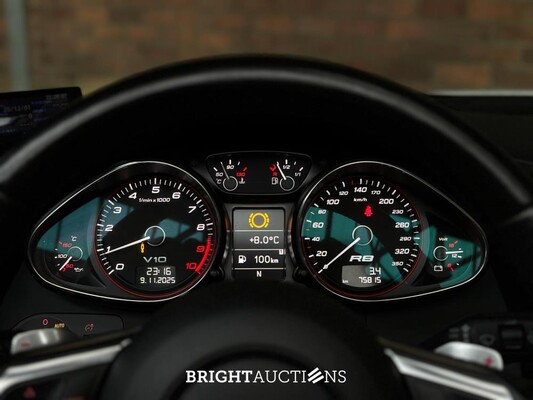 Audi R8 5.2 V10 FSI Quattro SPIDER 525pk 2012 (76.000 km)