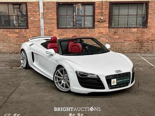 Audi R8 5.2 V10 FSI Quattro SPIDER 525pk 2012 (76.000 km)