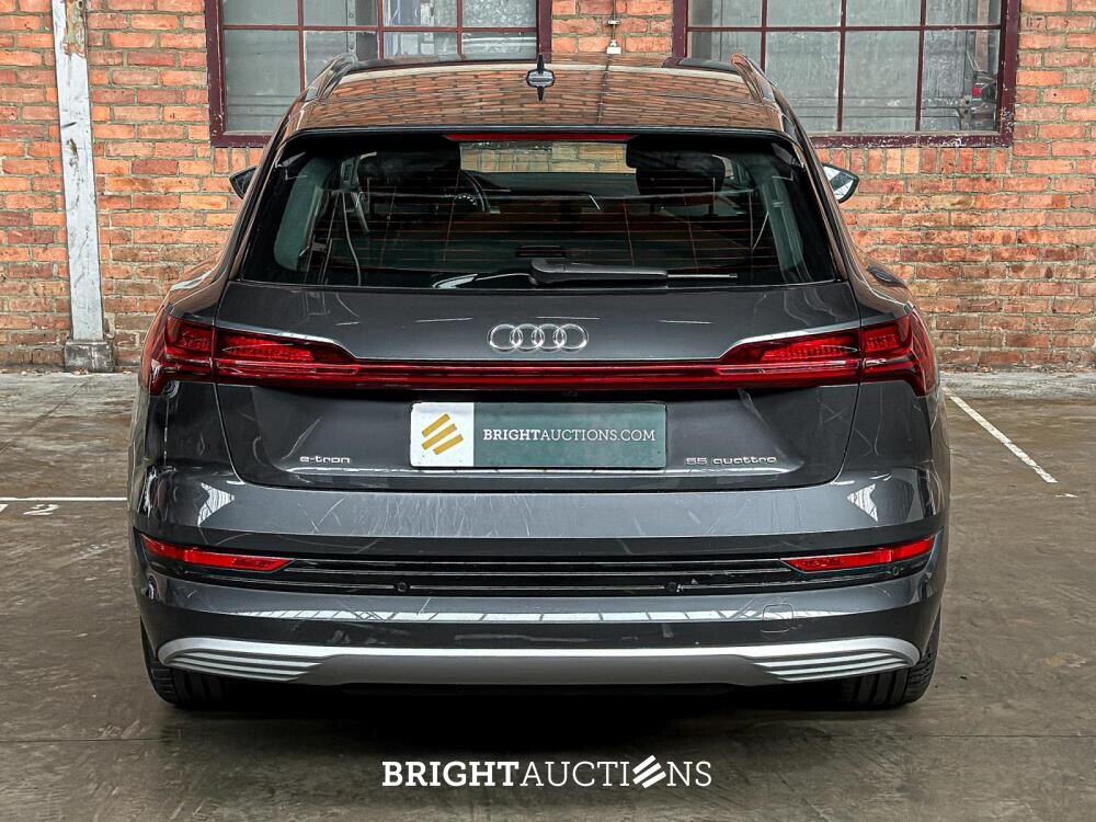 Audi e-tron 55 quattro Business edition 95 kWh 408pk 2020 (Origineel-NL+1e eigenaar), K-611-KJ
