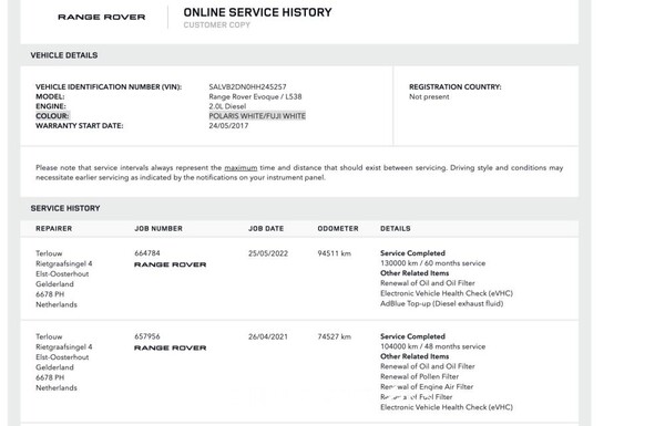 Land Rover Range Rover Evoque 2.0 eD4 HSE 150hp 2017 (Original-NL), PB-369-N