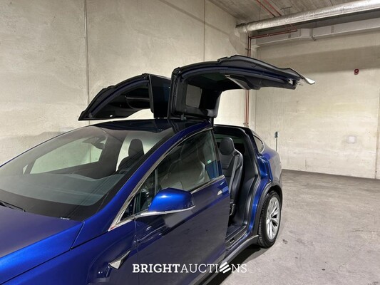 Tesla Model X 90D Base 6p. 428pk 2017 (Origineel-NL+1e eigenaar), PG-264-L