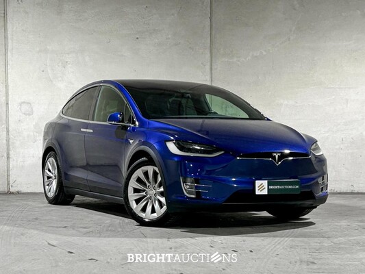 Tesla Model X 90D Base 6p. 428pk 2017 (Origineel-NL+1e eigenaar), PG-264-L