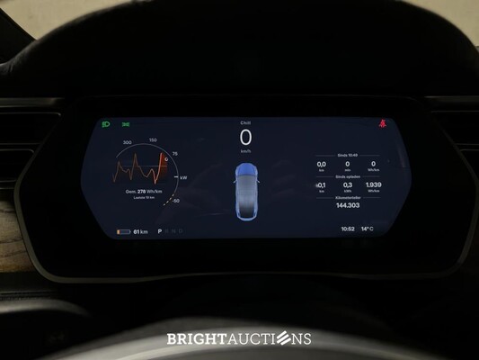 Tesla Model X 90D Base 6p. 428pk 2017 (Origineel-NL+1e eigenaar), PG-264-L