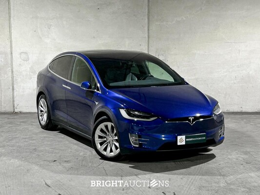 Tesla Model X 90D Base 6p. 428pk 2017 (Origineel-NL+1e eigenaar), PG-264-L