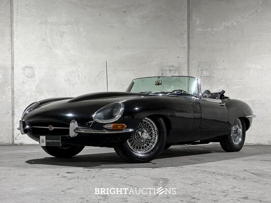 Jaguar E-Type Roadster 3.8 XK zes-in-lijn Series 1 1963