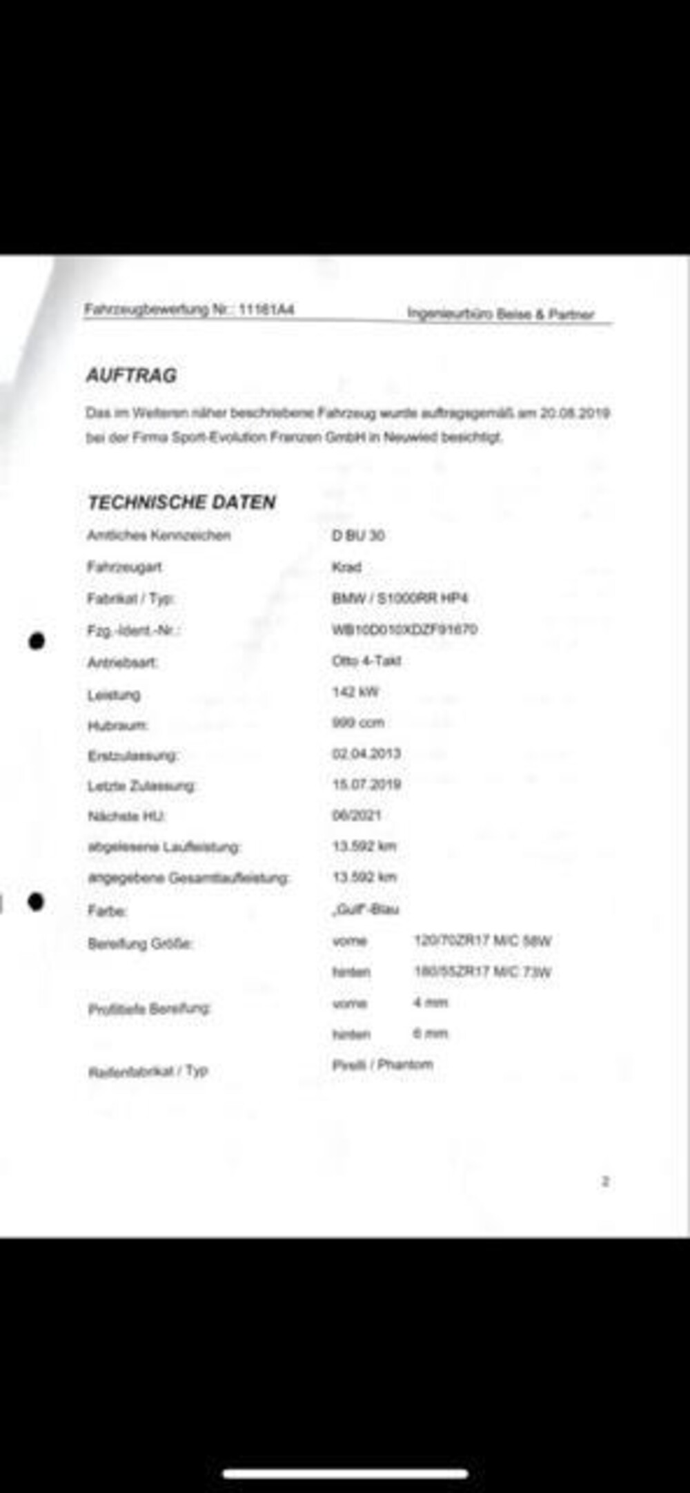 BMW S1000RR HP4 Cafe Racer 193pk 2013