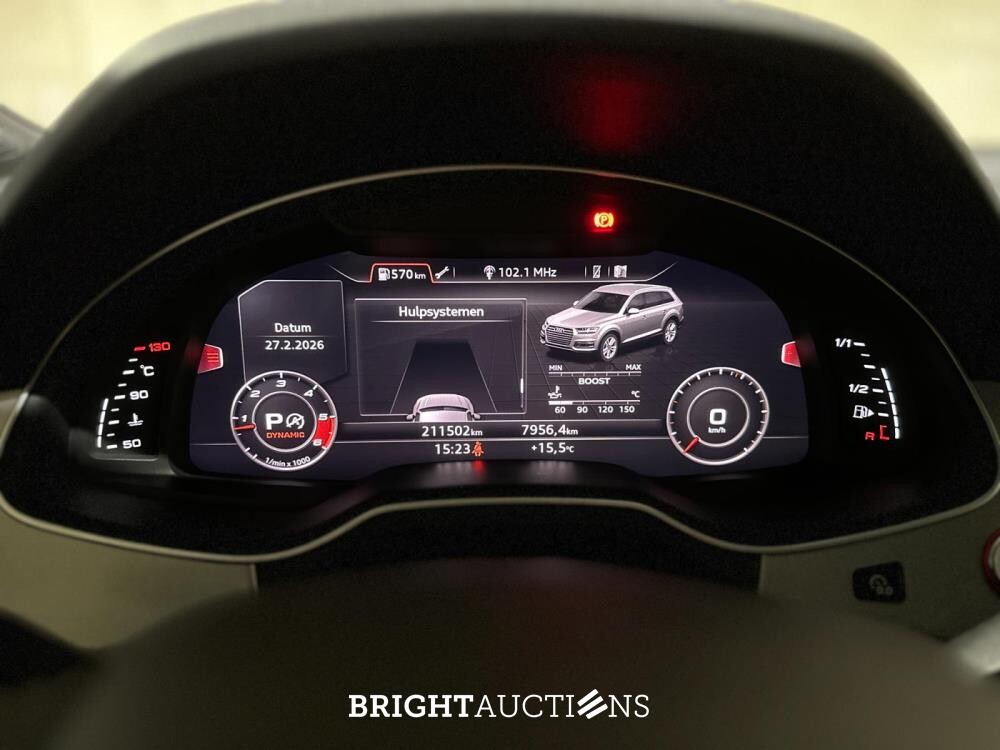 Audi SQ7 4.0 TDI V8 Quattro Pro Line + 435hp 2017, PV-838-P