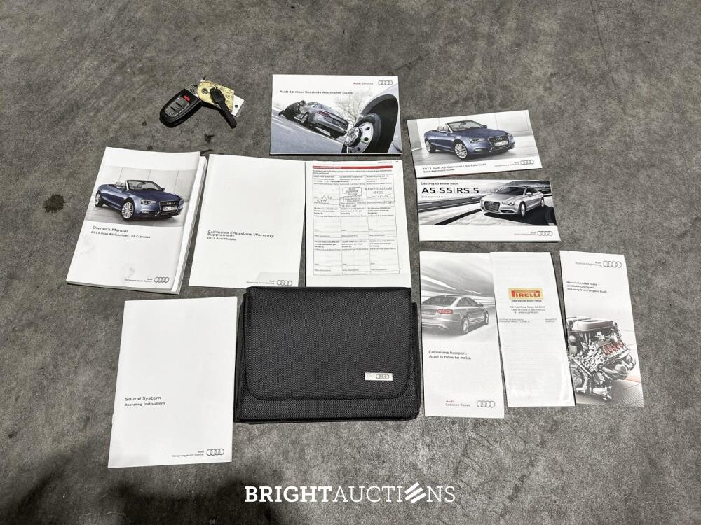 Audi S5 Cabriolet Premium Plus quattro 3.0 V6 337pk 2013