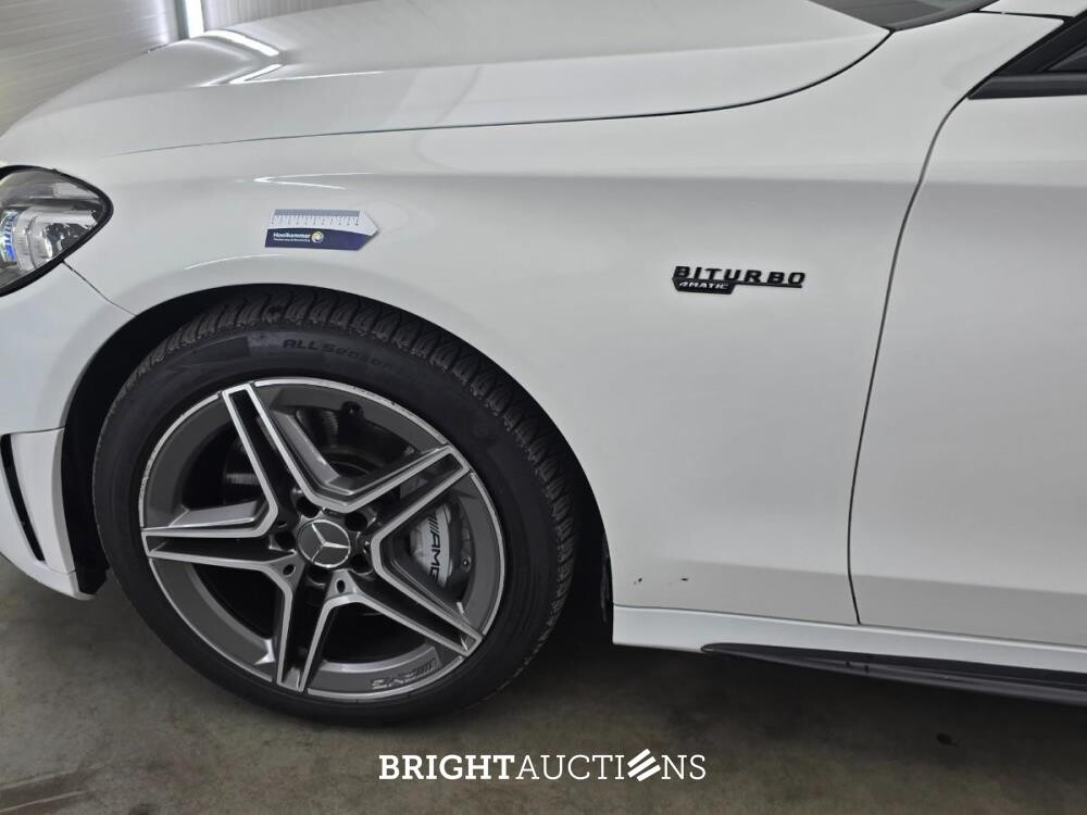 Mercedes-Benz C43 AMG 3.0L V6 4MATIC Premium Plus Pack 390pk 2019 C-klasse, S-200-SJ